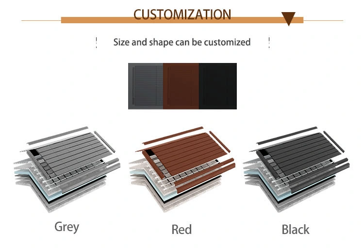 Solar Energy Roof Tile Solar Panel Light Outdoor off-Grid System