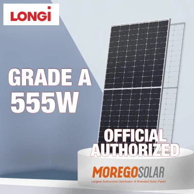 Módulo fotovoltaico Longi Lr5 182mm Paneles solares bifaciales Precio 540W 545W 550W Panel solar fotovoltaico