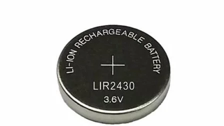 Precio del fabricante Suministro Lir2032 Cr2032 Batería de iones de litio Baterías recargables de iones de litio 3.6V 25mAh Pila de botón para uso de dispositivos GPS