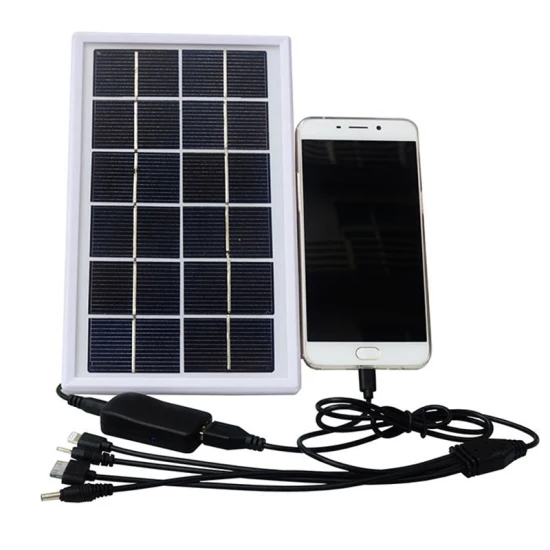 12 años de fábrica de alta calidad 10W salida USB 5V cargador de teléfono portátil módulo fotovoltaico Panel Solar